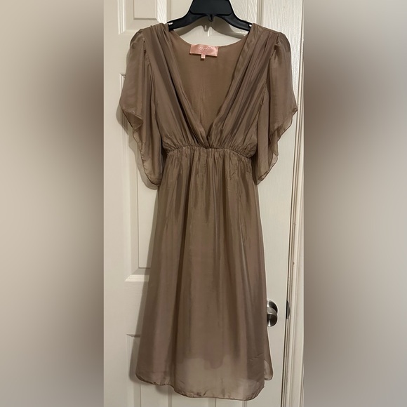 Scandal Aquarius 100% Silk Dress Made in Italy - Picture 1 of 9